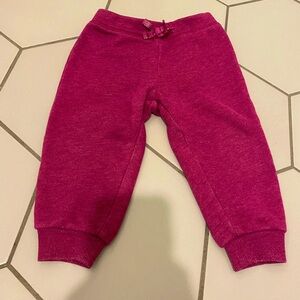Jumping Beans Softest Fleece Baby Girls 18M Sweatpants Joggers